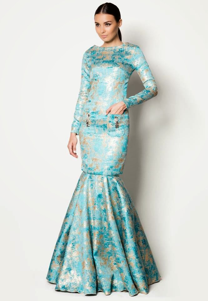 Design Baju Raya Artis : Koleksi elegen hari raya and the city rekaan designer