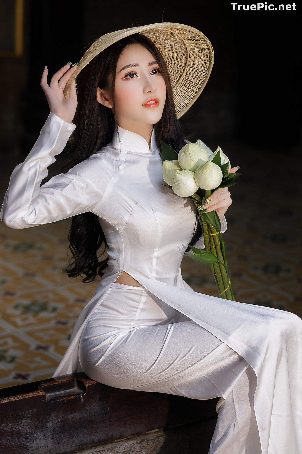 The Beauty of Vietnamese Girls with Traditional Dress (Ao Dai) #2