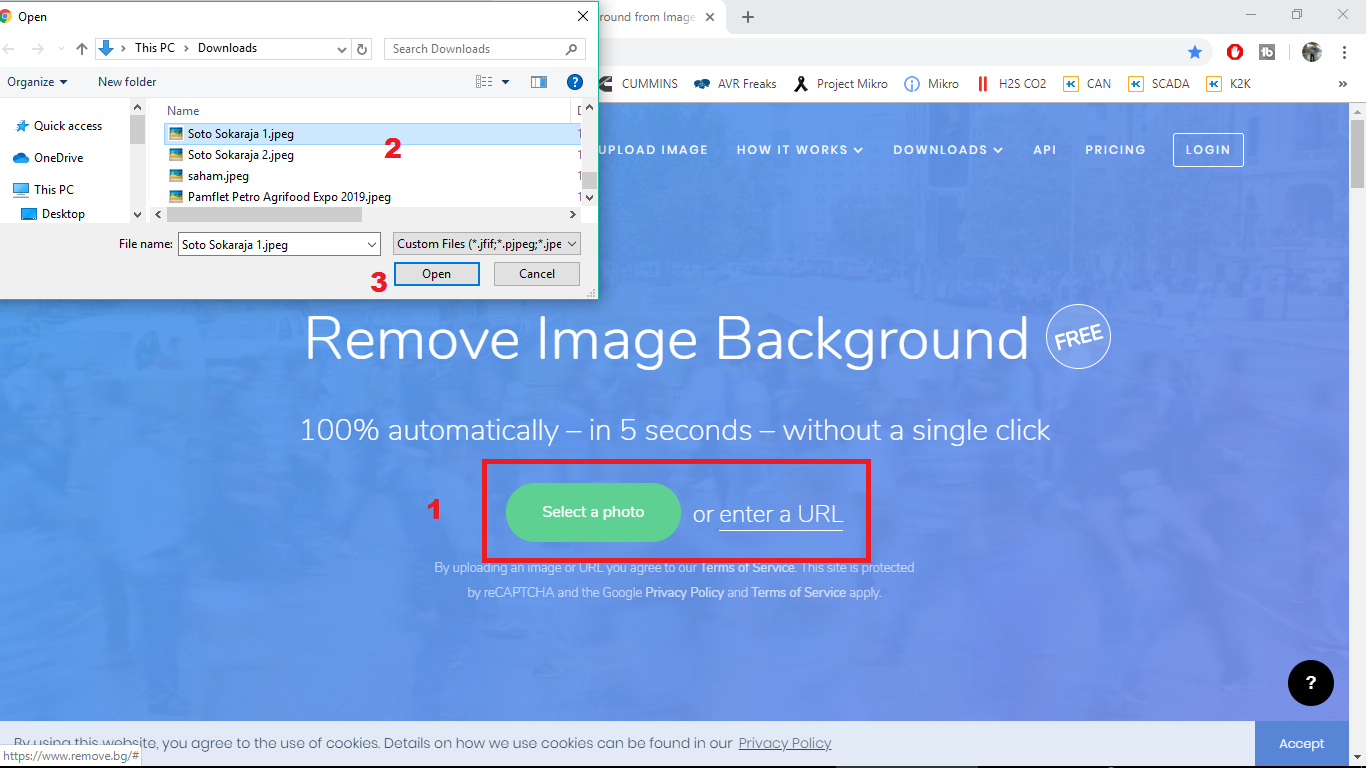 Remove bg key