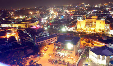 Batam city by night