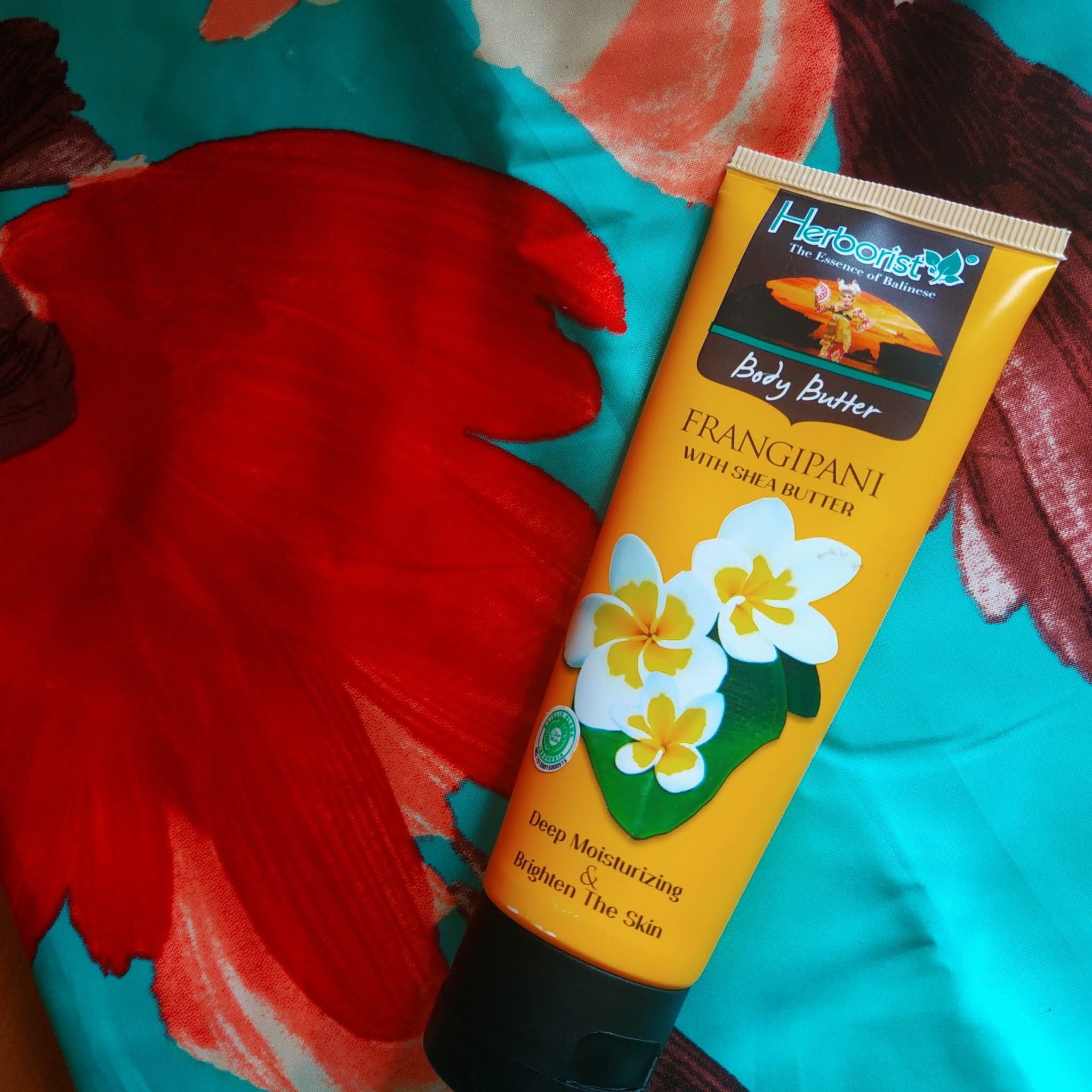 Review Herborist Body butter Frangipani