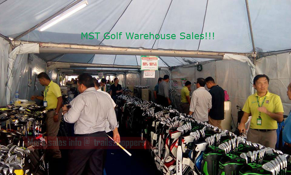MST Golf Warehouse Clearance Sale 11 to 15 May 2016