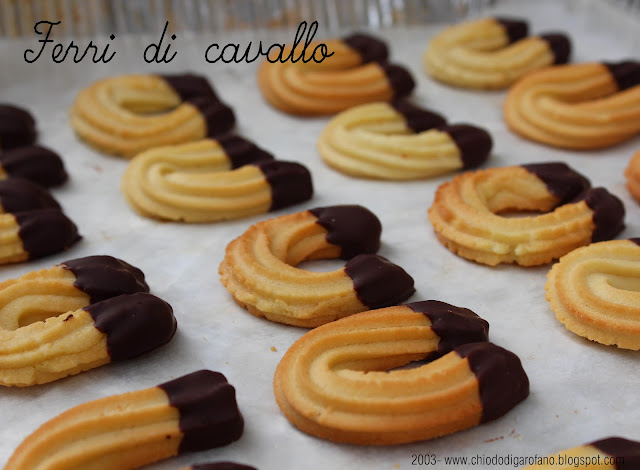  biscotti : i ferri di cavallo