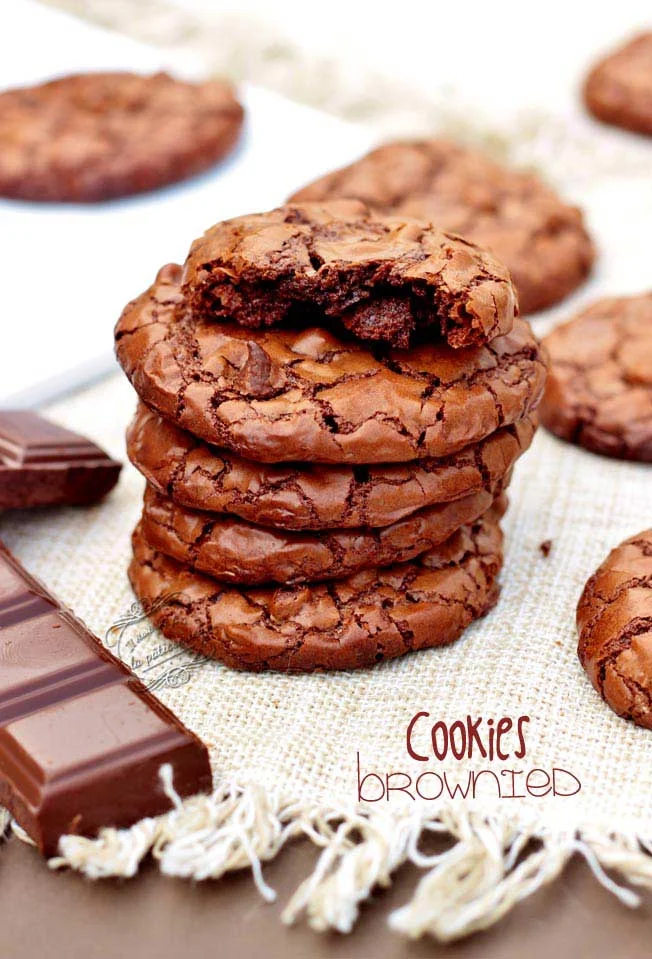 recette cookies brownies