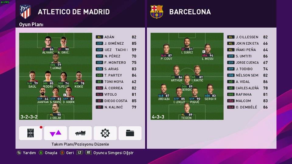 Laliga Epl Stsl Patch Season 2019 20 For Pes 2020 Demo Patch Pes New Patch Pro Evolution Soccer