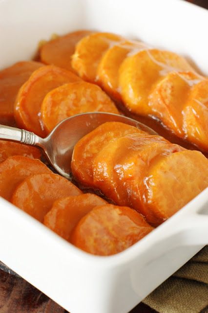 Glazed Sweet Potato Coins Recipe Image
