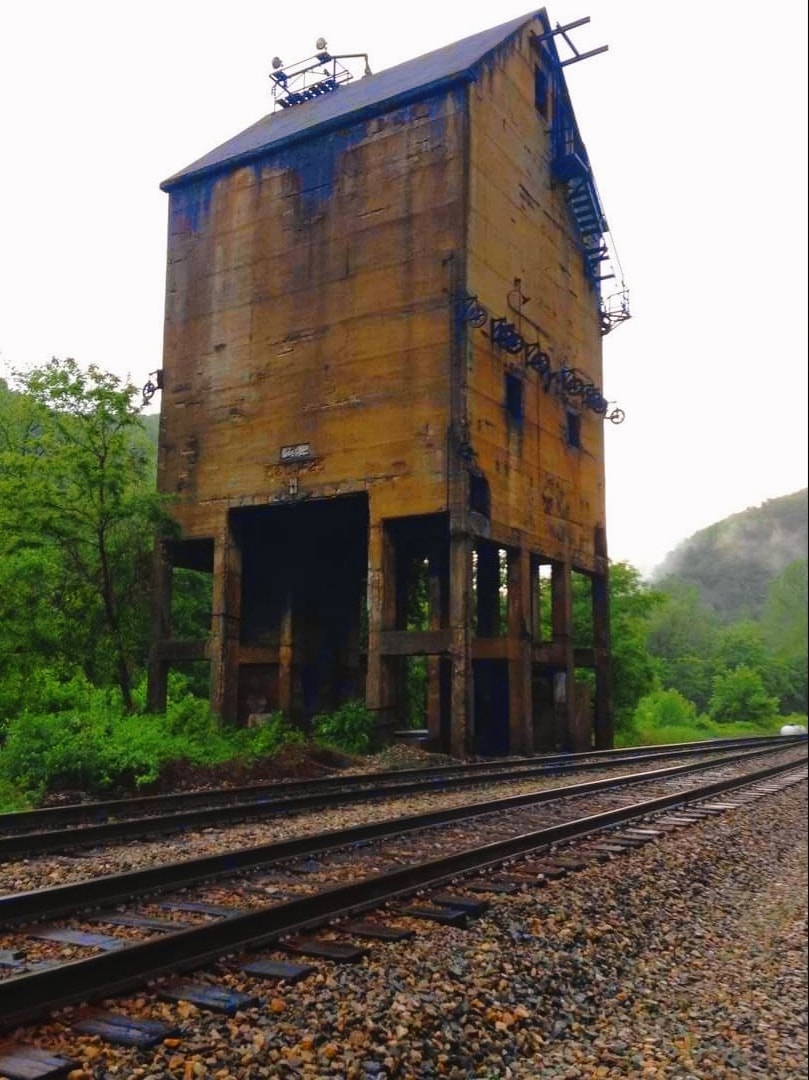 Towns and Nature Thurmond, WV 1922 CSX/C&O Coaling Tower and 1888 C&O