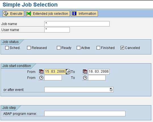 ONLINE SAP HOWTO: How To Check SAP Background Jobs [SM37]