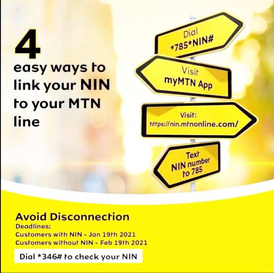 Link NIN to MTN