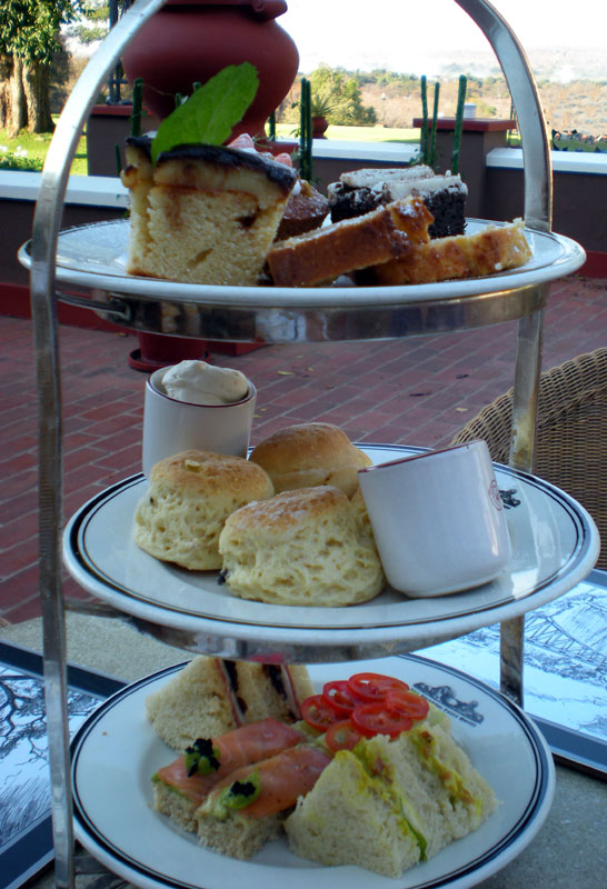 Sunee Sees the World High Tea at the Victoria Falls Hotel