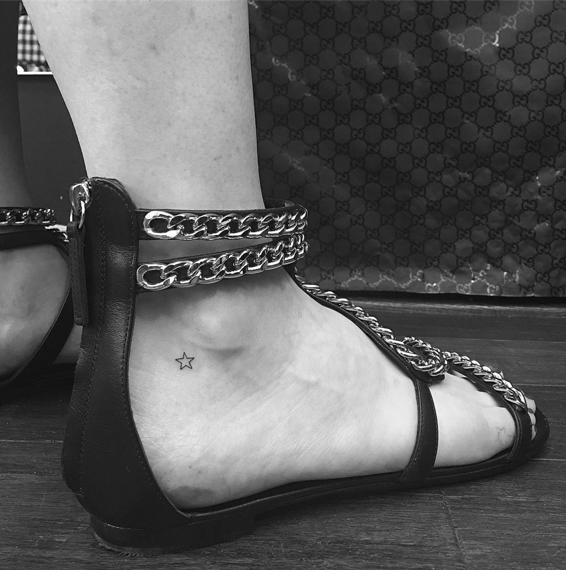 40+ Ankle tattoos: Photo gallery