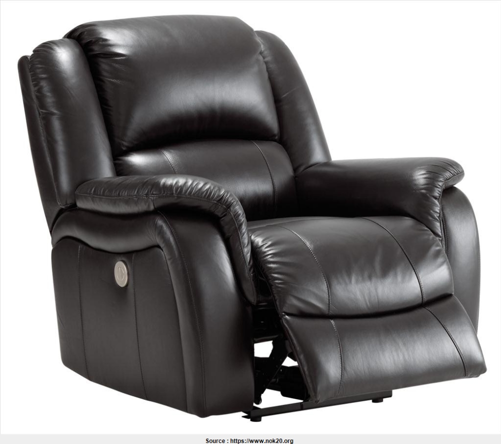 Leather Power Recliner Chair