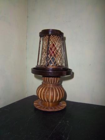 yogyakarta craft kap  lampu  bambu 