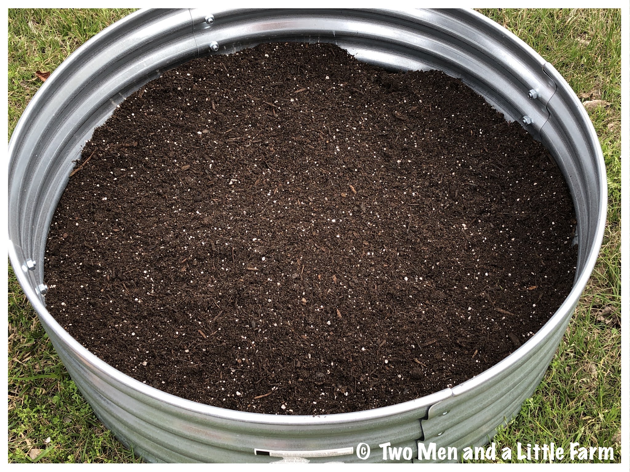 Two Men and a Little Farm BLUEBERRY SOIL BLEND FOR RAISED BEDS