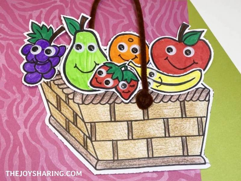 Fruit Basket Craft The Joy of Sharing