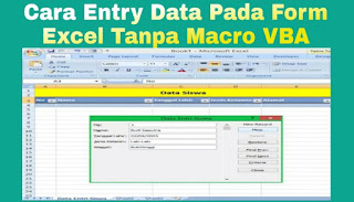 Form Excel, Non Macro VBA