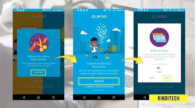 Cara Daftar Jenius Rekening Tanpa Harus ke BANK