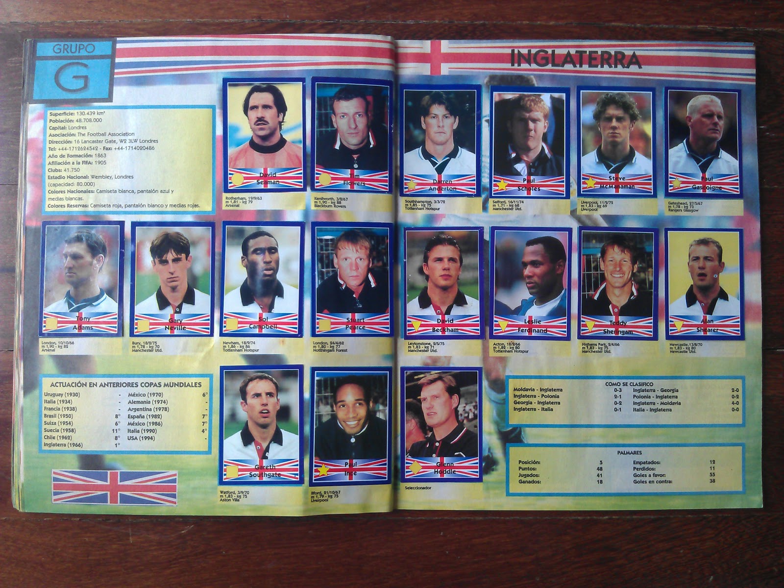 World Cup Albums 1998 France Navarrete