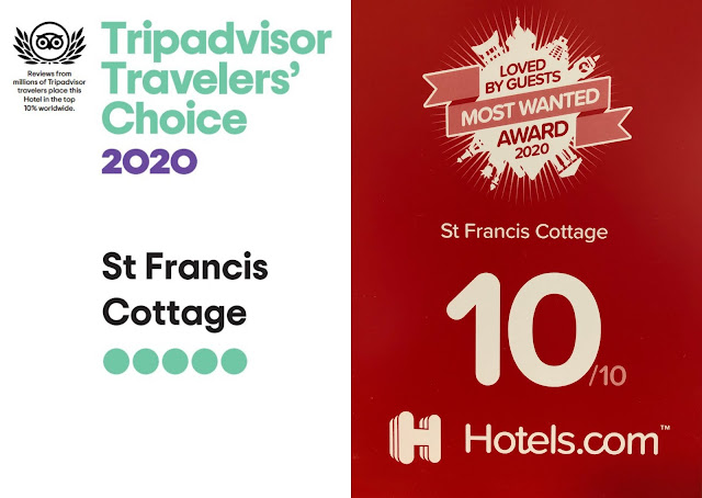 TripAdvisor Traveler' Choice Award and Hotels.com Most Wanted Award for 2020