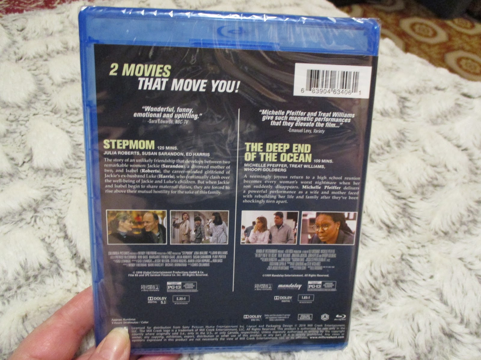 Missy's Product Reviews : Step Mom/ The Deep End Of The Ocean Blu-Ray ...