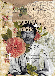 Colagem Rosa Parks por Maria Rosa Colagem Rosa Parks por Maria Rosa