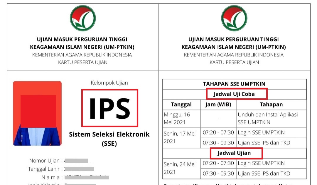 Pengumuman umptkin 2021