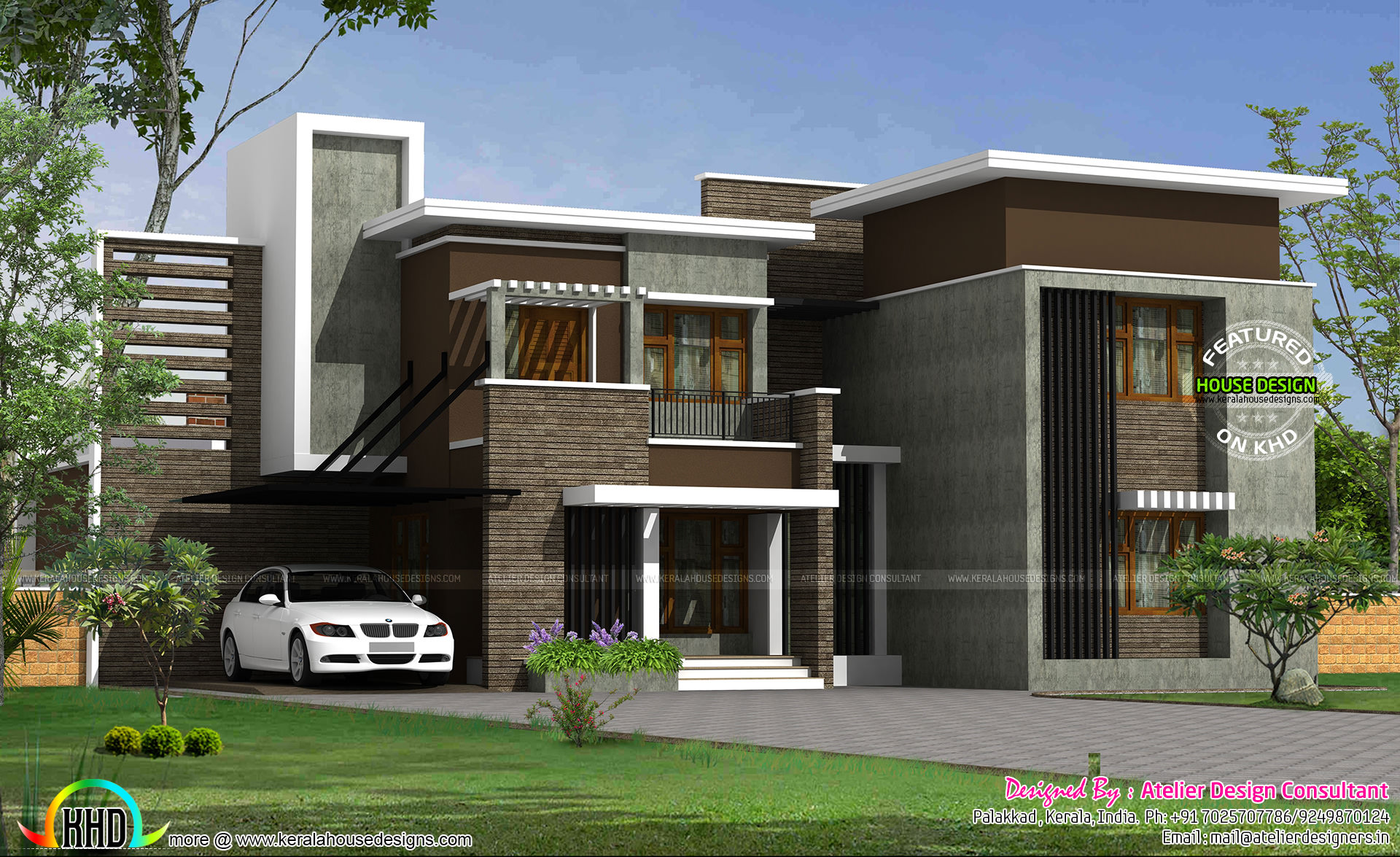 Contemporary 2750 sq-ft floor plan - Kerala home design ...