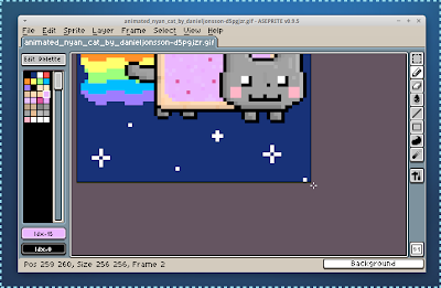 Aseprite Pixel Art Editor Main Window
