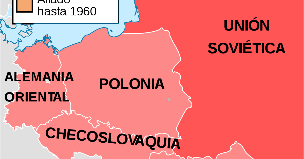 Países comunistas durante y después de la guerra fría.