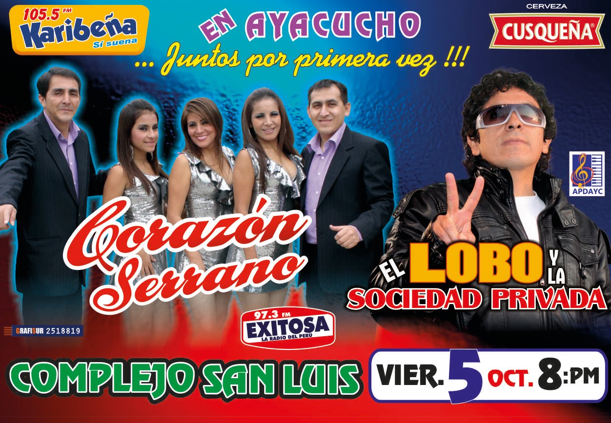 Cumbia Femenina Corazon Serrano llega a Ayacucho