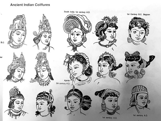 Ancient Indian Hairstyles Are Still Being Used In Modern Times