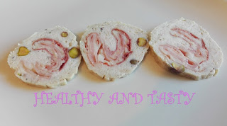 Rollo De Pollo Relleno Con Pistachos Sin Lactosa
