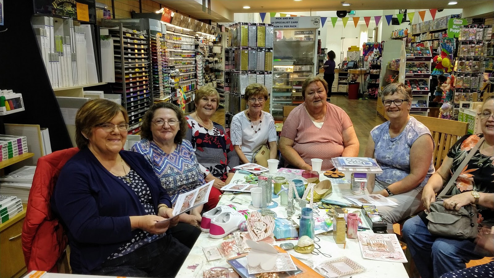 A Passion For Cards Saturday's demo in Art & Hobby, Jervis Street