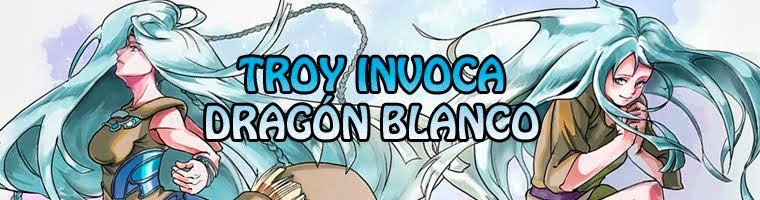 Troy Invoca Dragón Blanco