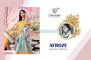 Charizma Afroze Luxury Collection Pakistani Suits