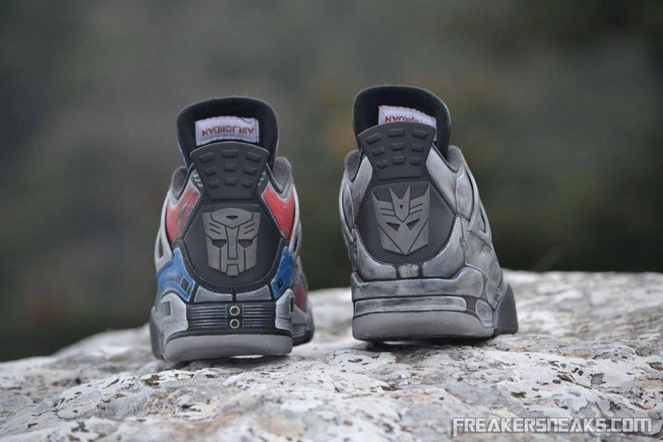NIKE AIR JORDAN IV TRANSFORMERS "CUSTOM" BLOG DE NOVEDADES EN