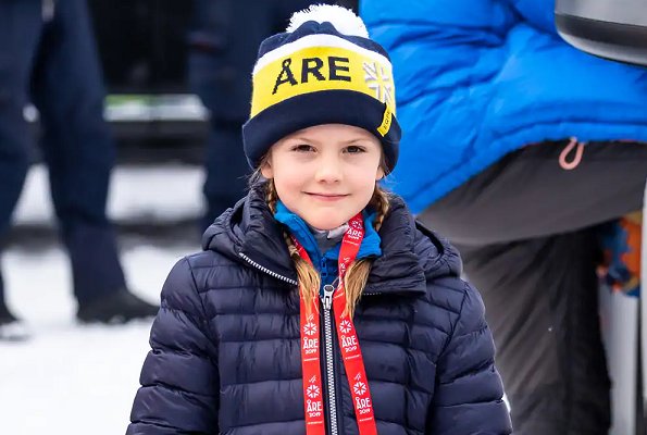 Swedish Royal Family attended the Alpine World Ski Championships