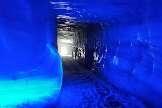 Cueva de Hielo artificial del Glaciar Langjökull. Islandia, Iceland.