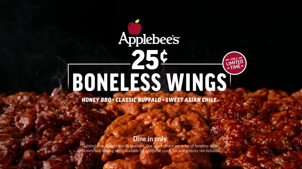 Applebee’s 25 Cent Wings