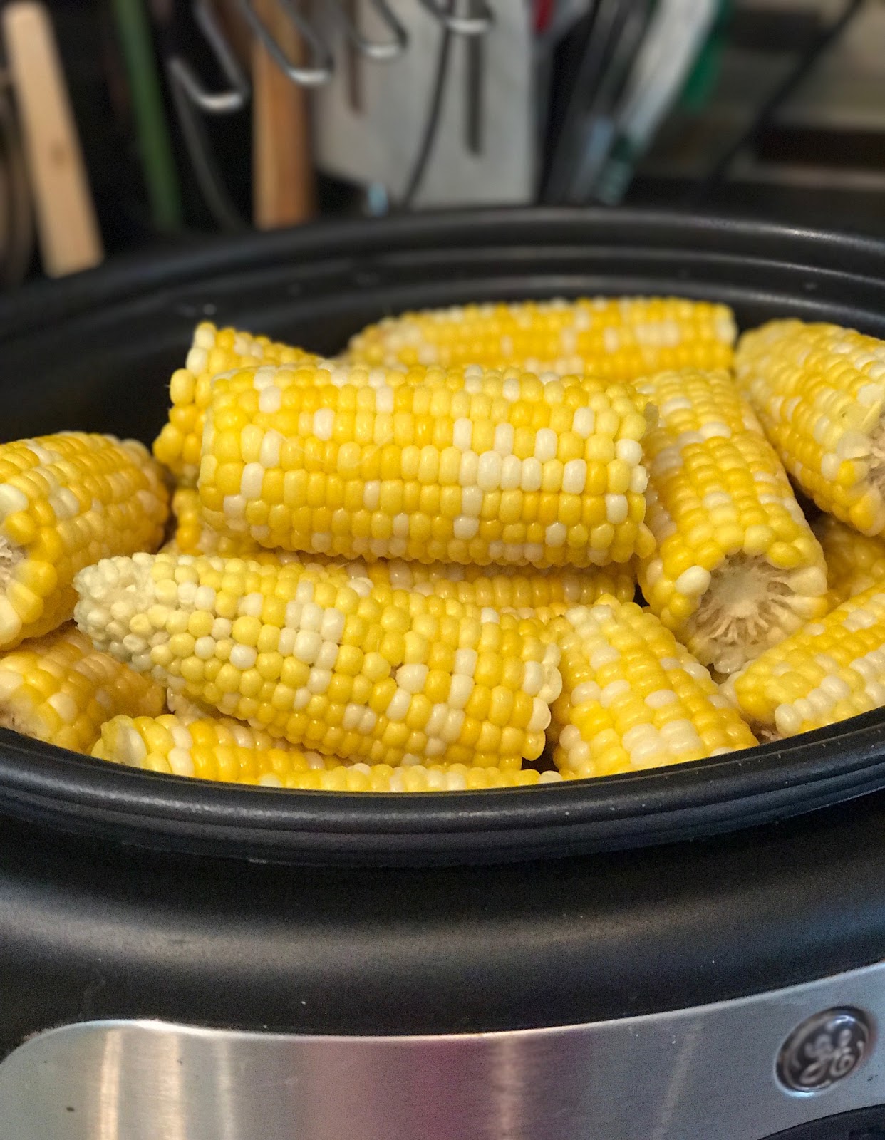 Our Good Life Crockpot Corn on the Cob