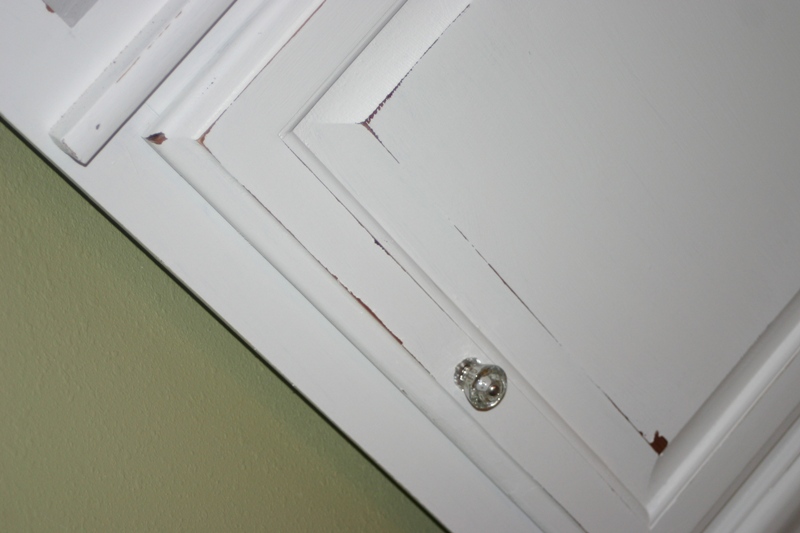 charming creations White Distressed Corner Shelf/ for Sale!