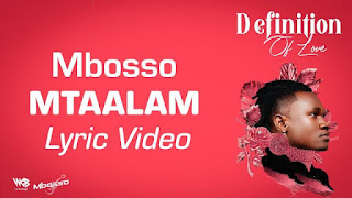 VIDEO | Mbosso – Mtaalam Lyrics (Mp4 Video Download)