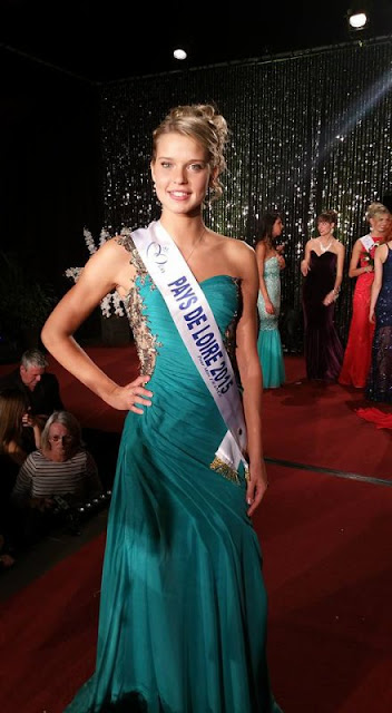 miss pays de loire angelina laurent robe gala