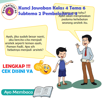 Lengkap Kunci Jawaban Kelas 4 Tema 6 Subtema 2 Pembelajaran 4 Kunci Jawaban Lengkap Terbaru Simplenews