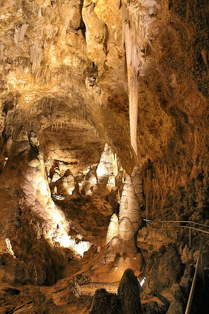 Carlsbad Caverns National Park New Mexico caves geology reef spelunking explore travel trip copyright rocdoctravel.com