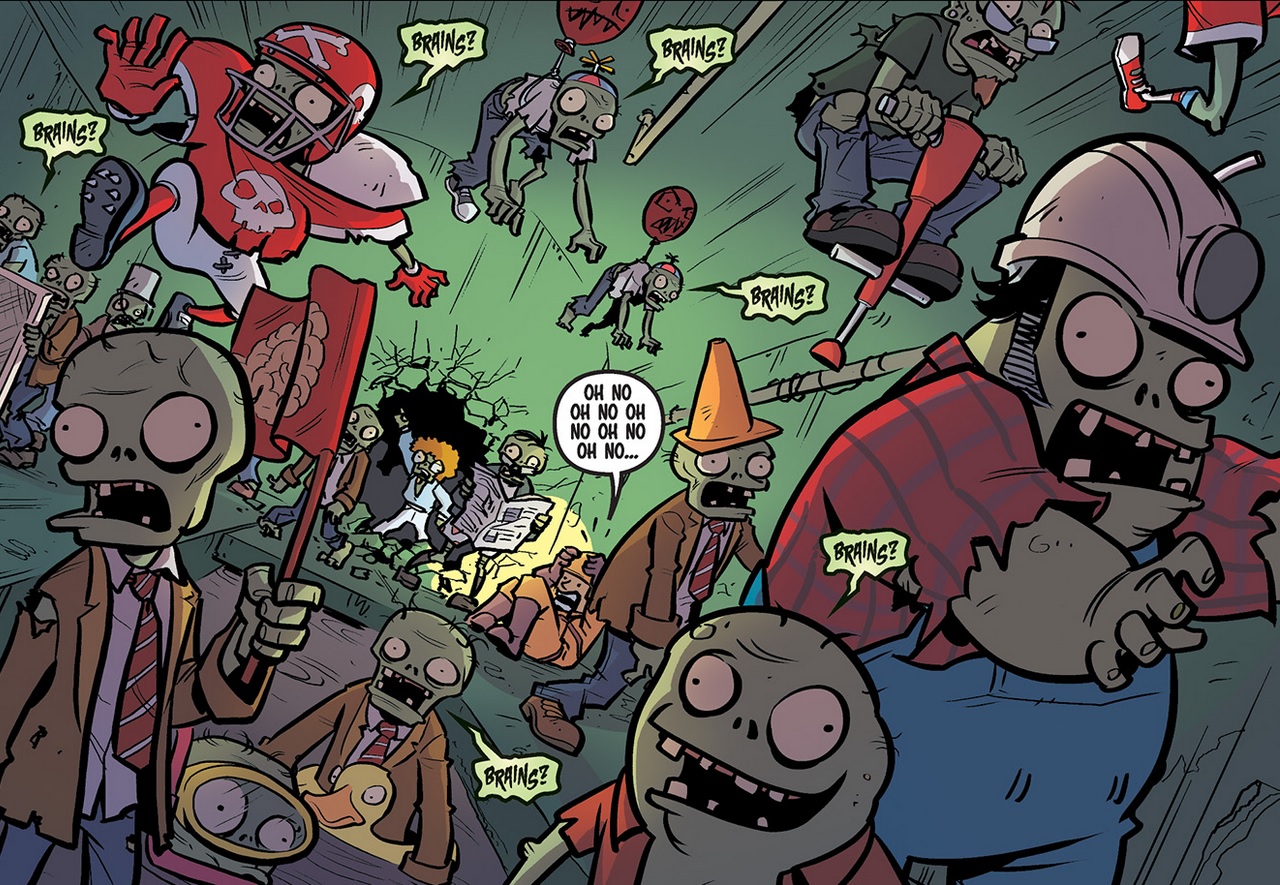 ComicAlly: Plants Vs Zombies: Lawnmageddon by Paul Tobin and Ron Chan Review