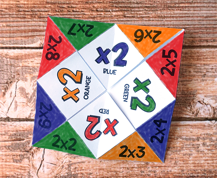 Happy Rainbows Cootie Catcher Free Printable Unicorn Cootie Catcher  Happy Rainbows Cootie Catcher Free Printable Unicorn Cootie Catcher