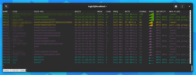 How To Show Available WiFi Networks, Their Channels, Signal Strength ...