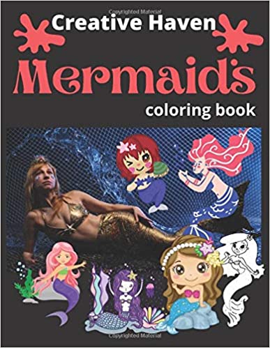 Livre de coloriage Creative Haven Mermaids