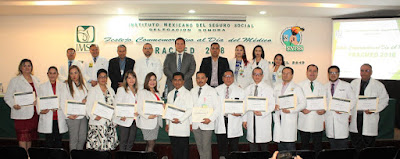 IMSS reconoce a su personal médico en Sonora 